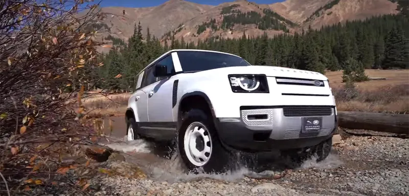 لاند روفر ديفندر 130 بـ 8 مقاعد وقوة 395 حصانًا (فيديو)