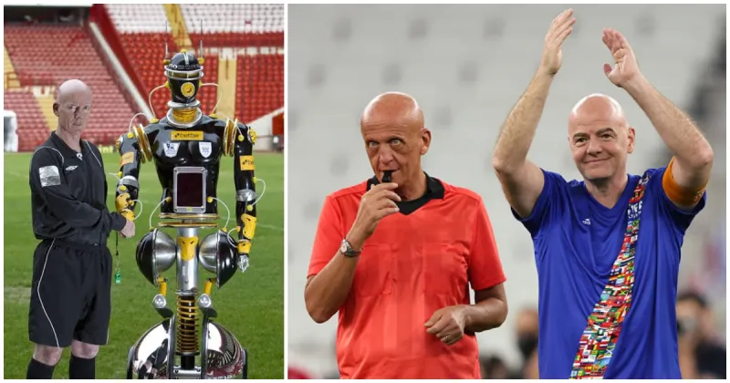 روبوت ضمن جهاز التحكيم بمونديال قطر 2022