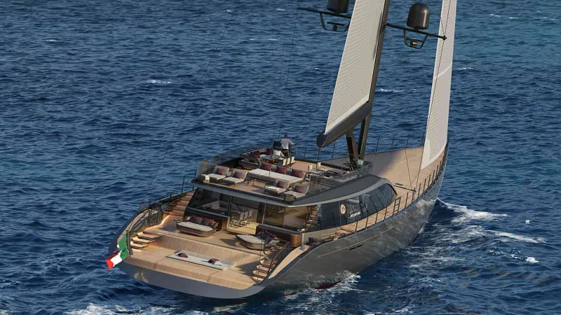 Perini Navi.. يخت شراعي فاخر بمواصفات قياسية