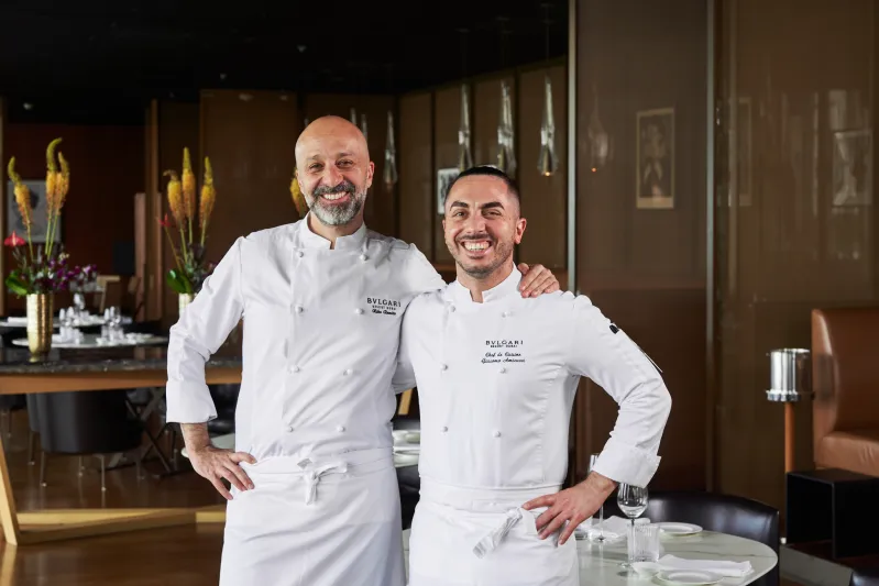 مطعما «إل ريستورانتي - نيكو روميتو» و«رهوسيكي» بمنتجع «بولغري دبي» يحصلان على تصنيف بدليل ميشلان 2022 