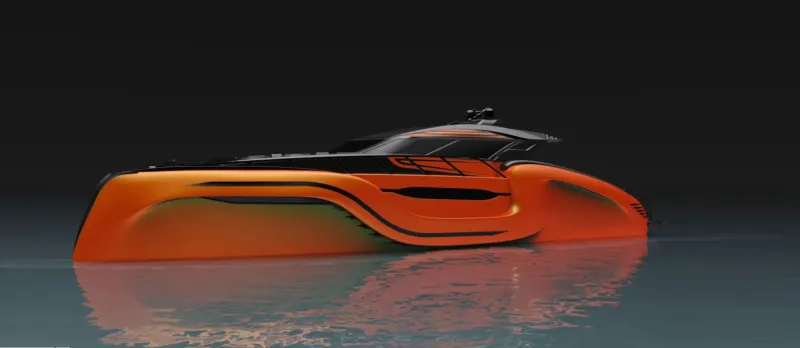 LXT88.. يخت رياضي عملاق مستوحى من أسرع السيارات في العالم