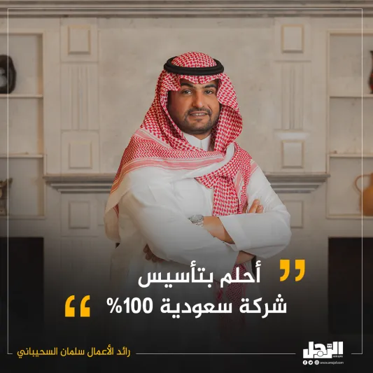 تعرف عن قرب.. رائد الأعمال سلمان السحيباني