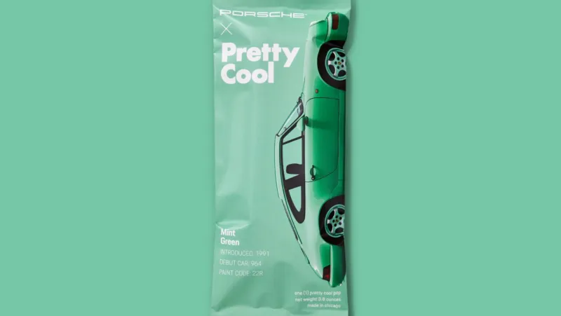 «بورش» تقدم إصدارًا محدودًا من الآيس كريم المستوحى من طلاء سياراتها