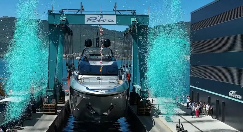 «ريفا» تصدر «130 Bellissima» أكبر يخت فلايبردج فاخر (فيديو)