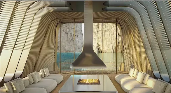 يخت فاخر على شكل سمكة قرش يضم ميزات مدهشة!