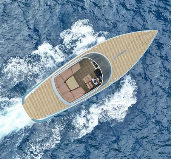 تصميم فاخر ليخت كهربائي جديد صديق للبيئة 