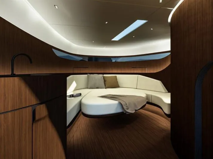 تصميم فاخر ليخت كهربائي جديد صديق للبيئة 