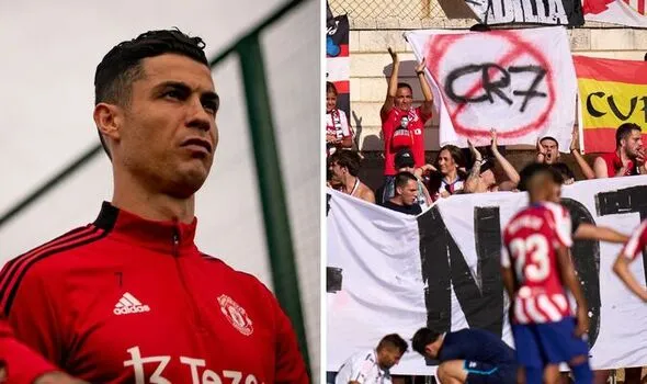 كيف سخر رونالدو من رفض جماهير أتلتيكو مدريد؟ (صور)