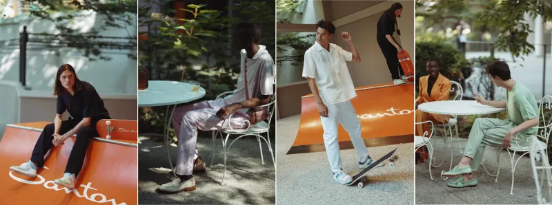 سحر أناقة السبعينيات يتجلى في مجموعة سانتوني لربيع وصيف 2023