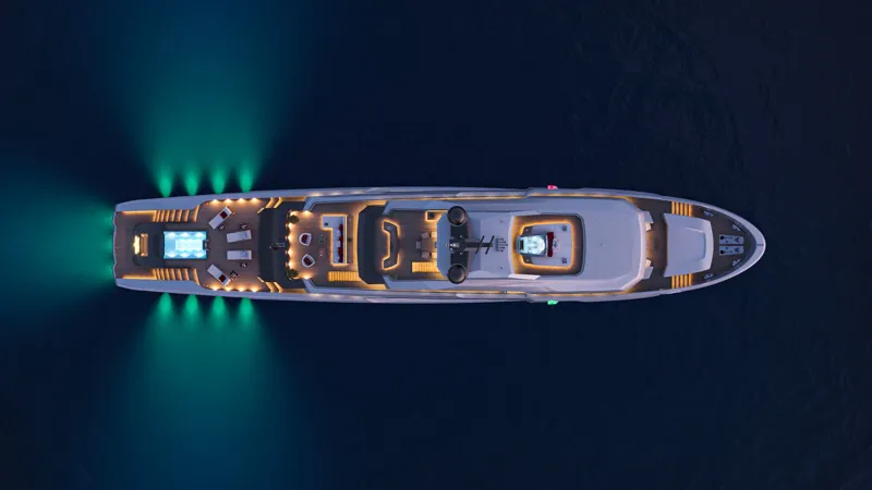 T500 Tethys.. يخت استكشافي يمزج بين الحداثة والواقعية والمستقبل