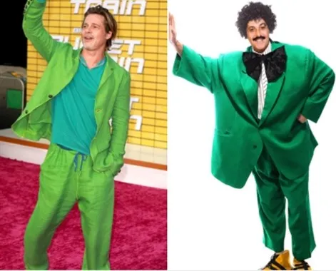 براد بيت يقلد «سمير غانم» في فوازير رمضان بعرض فيلم Bullet Train