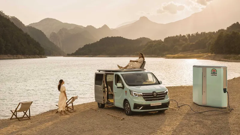 ملجأ لعشاق المغامرة... رينو تكشف عن سيارة تخييم فاخرة (فيديو)