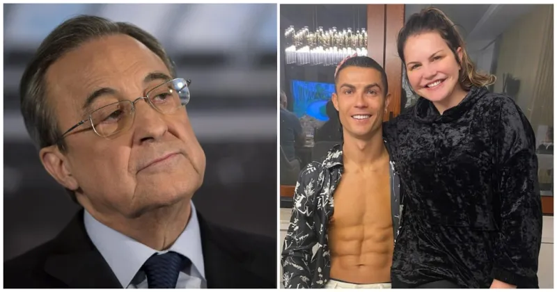 رئيس ريال مدريد يسخر من رونالدو.. وشقيقته ترد: «احترم نفسك أيها العجوز»