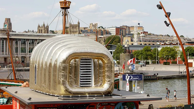 قابلة للنفخ! ما هي تصورات العلماء لمنازل المريخ؟ (فيديو)