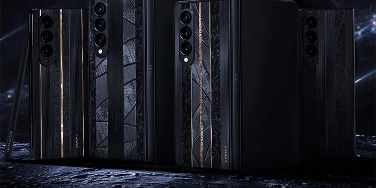 يصل لـ 11 ألف دولار.. نسخة فاخرة من Galaxy Z Fold 4 (فيديو)