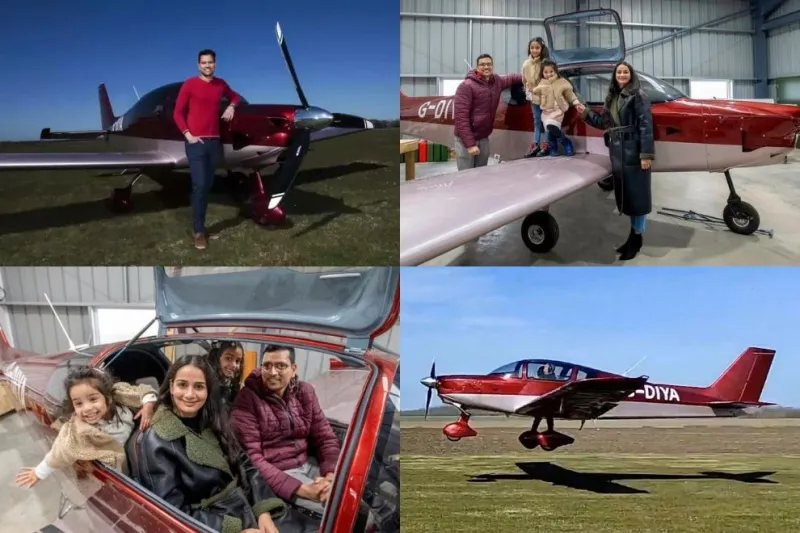 هندي ينجح في صناعة طائرته الخاصة بنفسه 