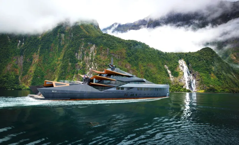 «M51» تكشف عن يخت فاخر طوله 80 مترًا (صور) 