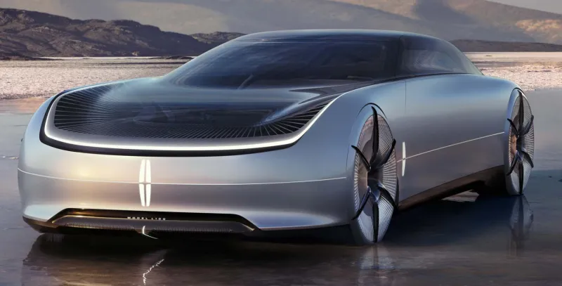 سيارة «L100 Concept» من لينكولن بـ «لوحة شطرنج» بدل مقود القيادة