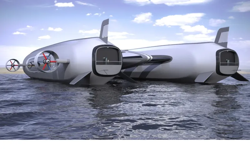 «اليخت الطائر» قد يغير مستقبل السفر الفاخر!