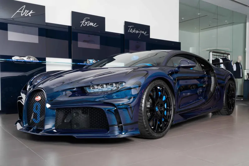 «Bugatti» تكشف عن ثلاثة ابتكارات بديعة لسيارة «Chiron» 
