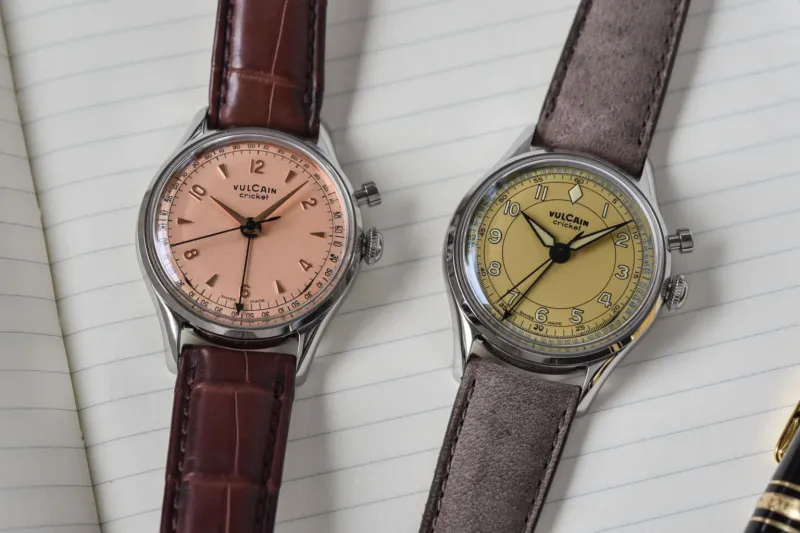 "Vulcain" تعود بساعات مطلية بالعربية وعقارب "ألفا" المضيئة