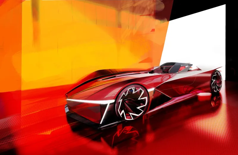 «Vision GT».. سيارة سباق كهربائية من «سكودا»