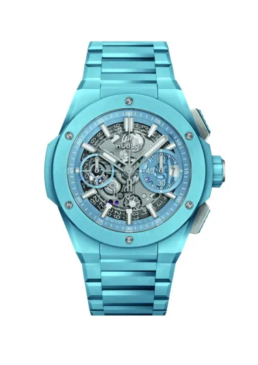 «هوبلو» تبتكر ساعة تكاملية مصنوعة من السيراميك مفعمة بالألوان