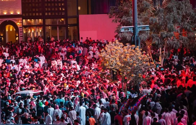 في أسبوع واحد فقط.. مليون زائر لموسم الرياض