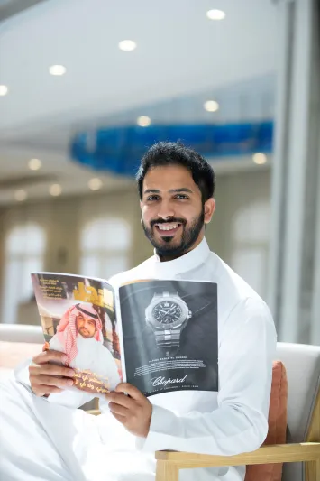 الشاب السعودي خالد بن شعيل: أعمل بلا توقف وأحلم بصالة للسيارات الكلاسيكية في الرياض