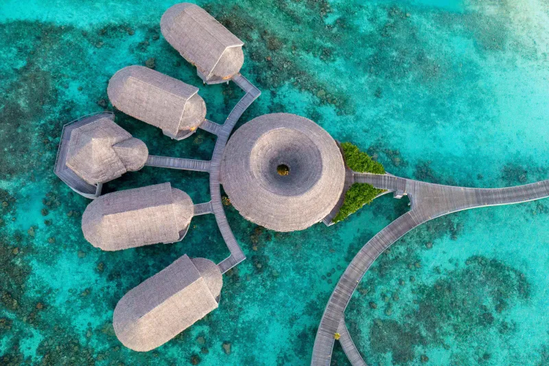 منتجع "The Nautilus".. عزلة فارهة وسط طبيعة المالديف