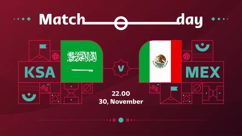 التشكيل الرسمي لمباراة السعودية والمكسيك اليوم في كأس العالم 2022