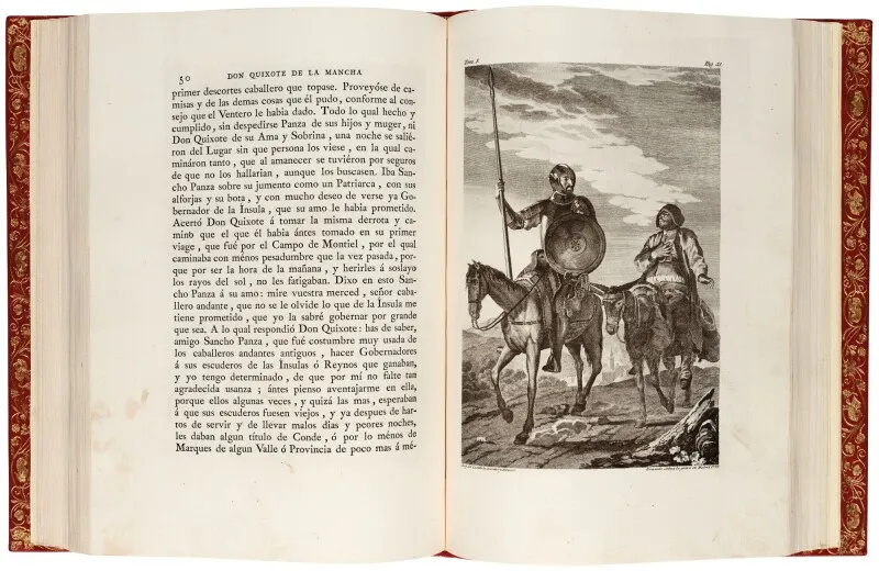 «دار سوذبيز» تبيع نسختين من «دون كيشوت» بنصف مليون دولار