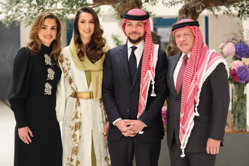 موعد زفاف ولي عهد الأردن على السعودية «رجوة آل سيف» 