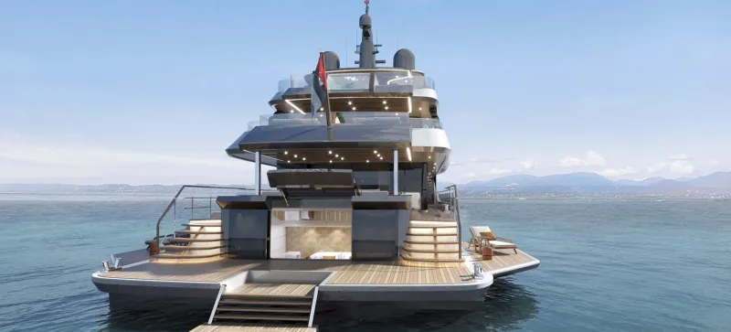 يخت "ماجيستي 160".. مزيج من الحداثة والأفكار الدافئة