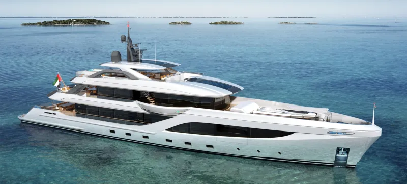 يخت "ماجيستي 160".. مزيج من الحداثة والأفكار الدافئة