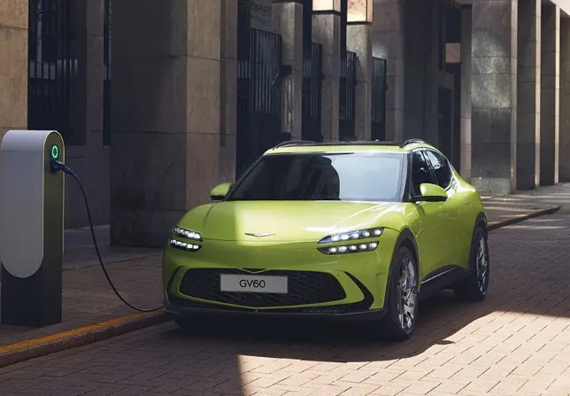 «جينيسيس GV60» الكهربائية أول سيارة تعمل بـ «بصمة الوجه»