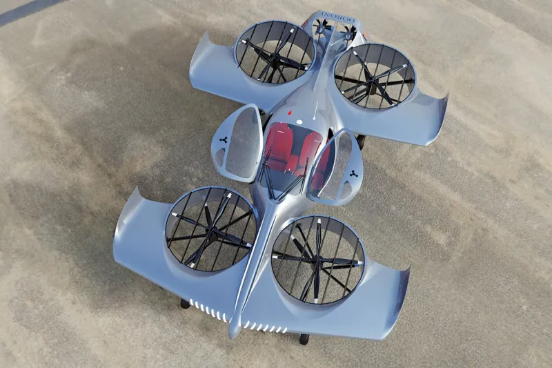 «DORONI H1» سيارة كهربائية طائرة من «دوروني آيروسبيس» بـ 150 ألف دولار 