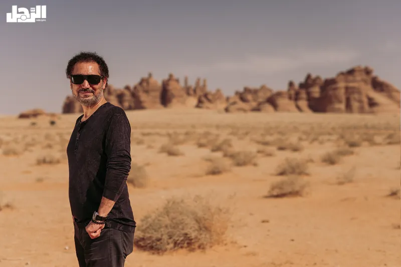 نصير شمة لـ «الرجل»: العُلا ألهمتني.. والسعوديون لديهم تجارب فنية رائعة