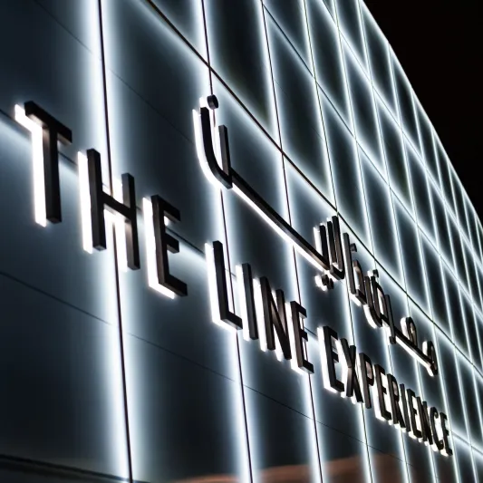 تعرف على.. أسرار مدينة المستقبل في معرض «ذا لاين»