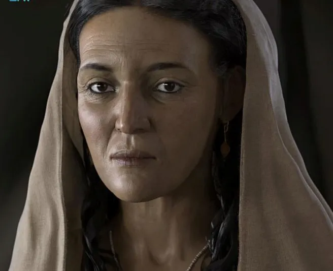 «توفيت قبل ألفي عام».. السعودية تُعيد ترميم وجه المرأة الثرية «هنّات»