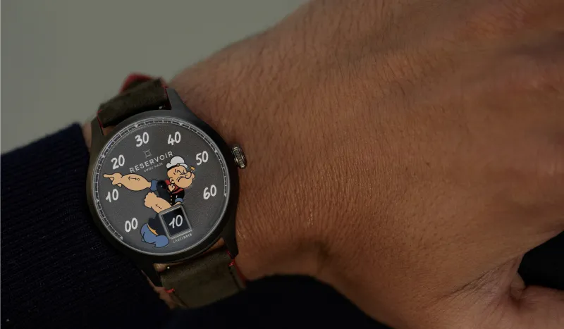 «رفيقة الرجل في كلّ اللحظات».. شخصيّة «Popeye» الكرتونيّة تحتلّ المعصم في الموسم الجديد