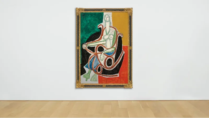 عرض لوحة «الكرسي الهزاز» للعالمي «بيكاسو» مقابل 24 مليون دولار