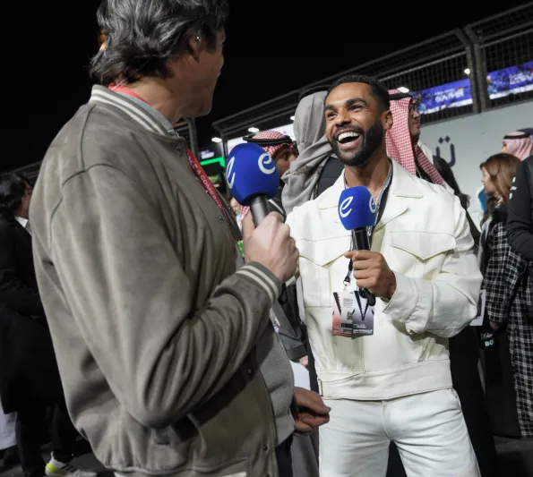 «لوسيان لافيسكاونت» يحضر منافسات بطولة العالم للفورمولا إي في الدرعية