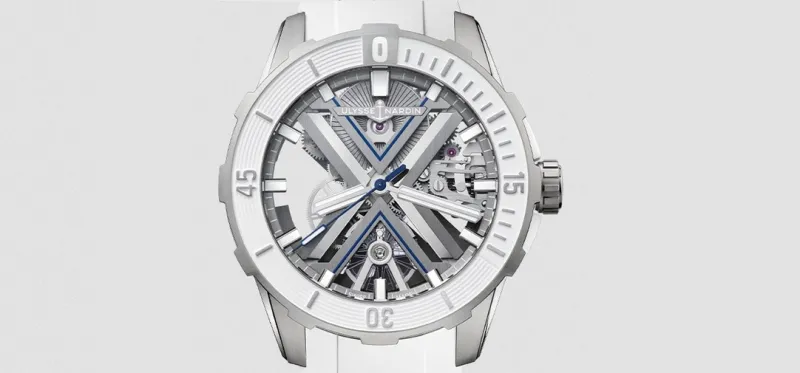 ساعة Diver X Skeleton.. الفخامة تلتقي العملية في أعماق البحار