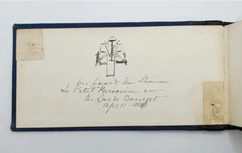 إعادة «كراسة رسم» الملكة فيكتوريا لمجموعة «Royal Collection Trust»