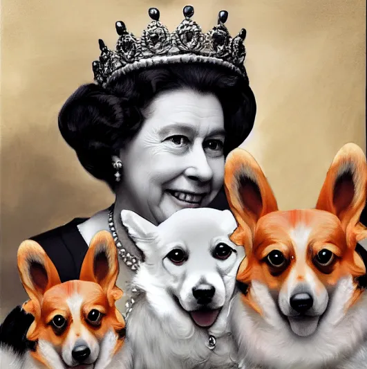 افتتاح معرض صور «الملكة إليزابيث» برفقة كلابها في لندن