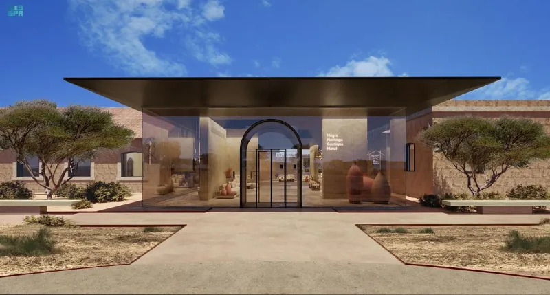 هيئة محافظة العُلا تكشف عن تصاميم فندق "تشيدي" بمدينة الحجر التاريخية