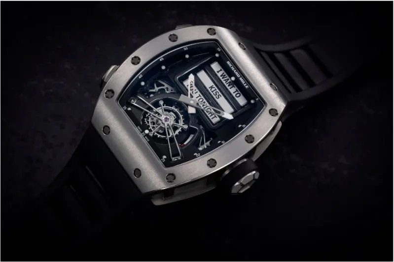 ساعة نادرة ماركة "RICHARD MILLE" للبيع في مزاد مقابل 1.2 مليون دولار