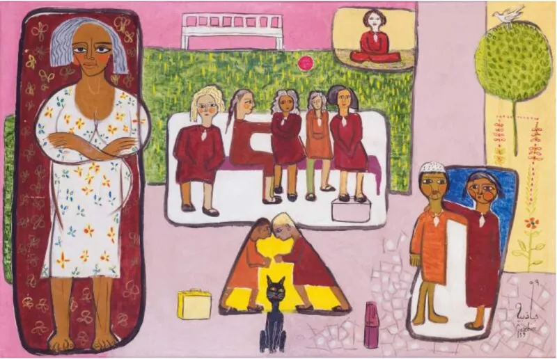 مزاد في دار "سوثبيز" لبيع 80 عملاً لفناني الشرق الأوسط