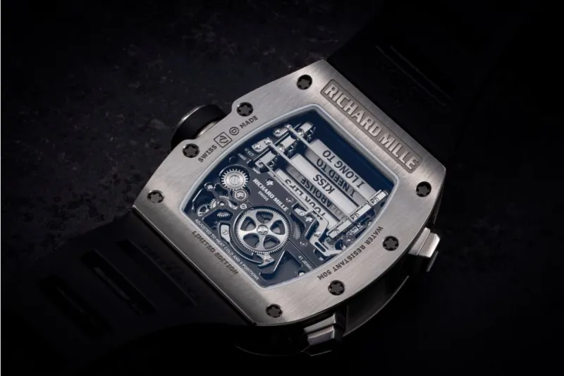 ساعة نادرة ماركة "RICHARD MILLE" للبيع في مزاد مقابل 1.2 مليون دولار